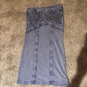 Free people tube top dress